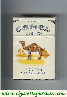 Camel Lights Low Tar Camel Taste cigarettes king size hard box